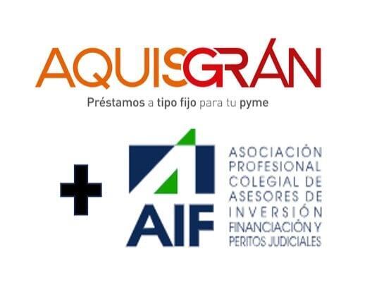 Aquisgrán y la AIF, Asociación de Asesores Financieros, firman un acuerdo de colaboración para impulsar la diversificación financiera de las pymes